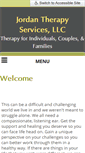 Mobile Screenshot of jordantherapyservices.com